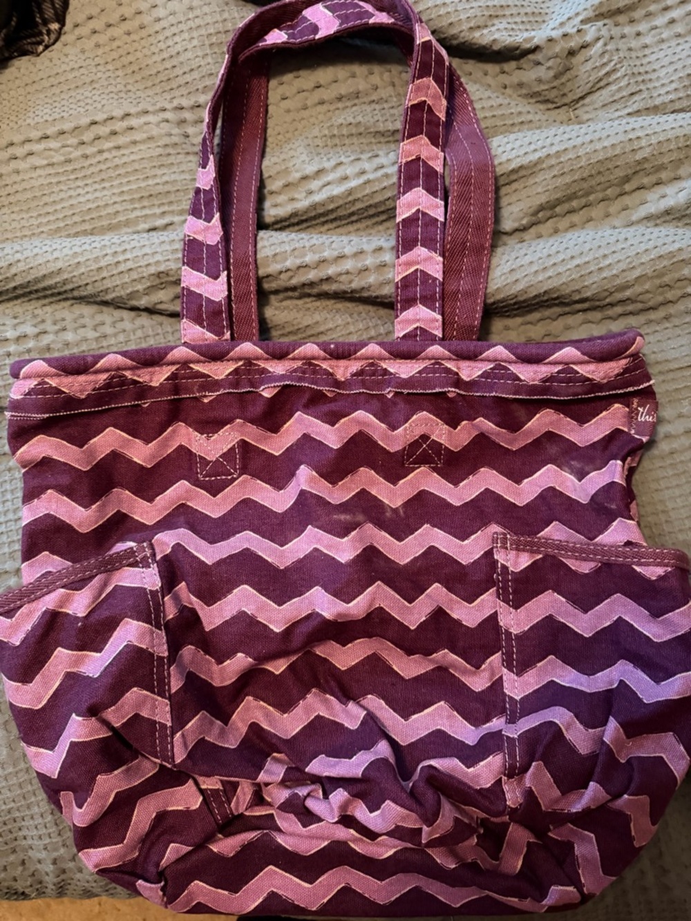 thirty-one Purple and White shoulder bag